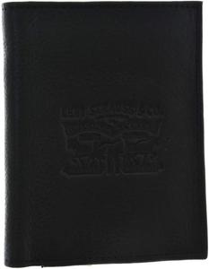 Мужские вертикальные кошельки и сумки для монет Levi's Clairview 222543-4, черные, Black