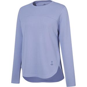 Футболки женские с круглым вырезом, средней ценовой категории, другие Descente, фиолетовый