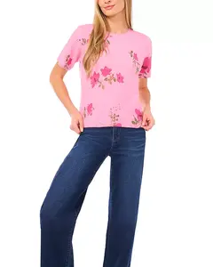 Свитер с короткими рукавами "Джин физз" Cece, розовый