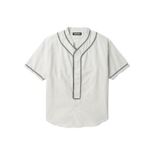 Вышитая короткая рубашка NEIGHBORHOOD, Ecru