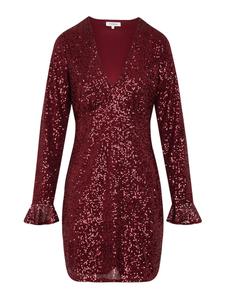 Morgan Коктейльное платье '252-RDISCO' в цвете Berry