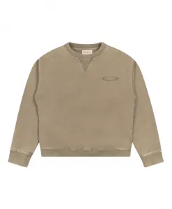 Рваная футболка с круглым вырезом и надписью «f*ck off» Bram'S Fruit, зеленый