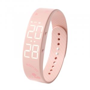 Disney Микки электронный механизм силиконовый ремешок часы унисекс черный циферблат