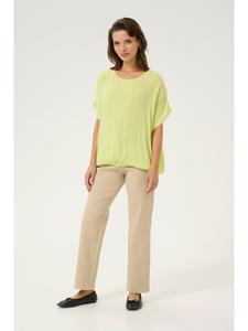 Блузка без рукавов KAamber свободного кроя цвета салатового зеленого Kaffe