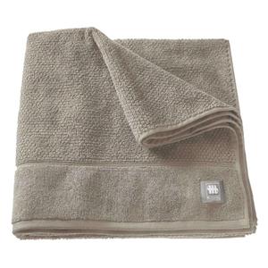 Банное полотенце Musterring серый, 70/140 см