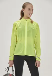 Куртка из софтшелла ENDURANCE "IMMIE W Packable", очень легкая, в небольшой упаковке, желтый