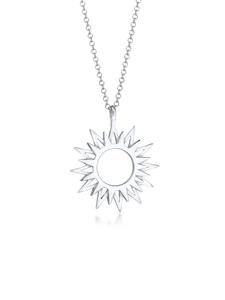 Elli Колье из серебра 925 пробы с изображением солнца