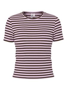 PIECES Футболка 'PCLaya Baby' в коричневом цвете