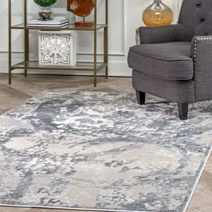 Ковер Vintage Natalya nuLOOM, 152x244 см, серый