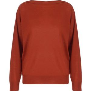 Свитер женский оранжево-красный Acne Studios, новогодний красно-оранжевый