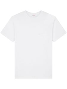 FURSAC футболка из органического хлопка с карманом, белый