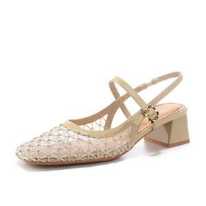 Женские туфли на высоком каблуке, абрикосового цвета TATAYA, Apricot