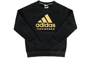 Детская толстовка Adidas, черный/золотой