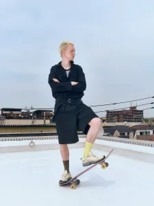 B omnivore ШОРТЫ С ПОЯСОМ RIPSTOP Шорты с поясом Ripstop