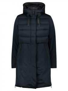 Стеганая куртка AMBER & JUNE, темно-синий