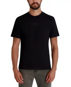 Мужская футболка с коротким рукавом и логотипом Karl Lagerfeld Paris, черный