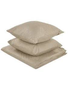 Пуховое одеяло Beliani 3 tlg Tages SHUSH, серый