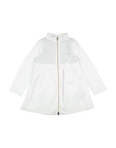 Плащ для девочек Herno, белый