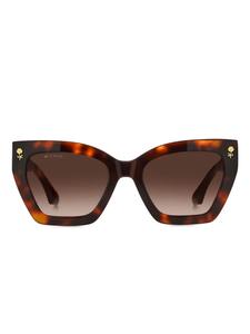 ETRO солнцезащитные очки Colour Stripes, коричневый