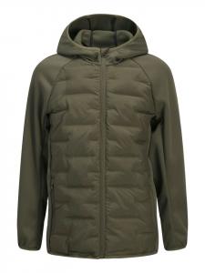 JACK & JONES Junior Куртка JJEPERFECT HYBRID JACKET JNR, переходный цвет, пыльно-оливковый
