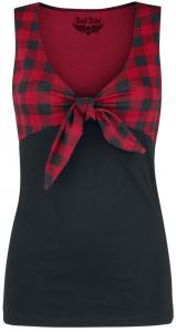 Топ Rock Rebel by EMP, черный/красный