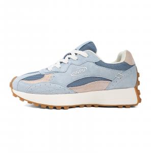 Нескользящие, износостойкие, легкие повседневные туфли с низким верхом унисекс ONPU, Beige Blue