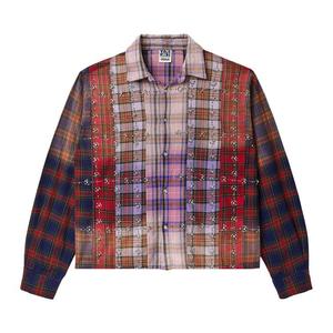 Топ Vale Forever Summer Jam Flannel, Red/Patchwork