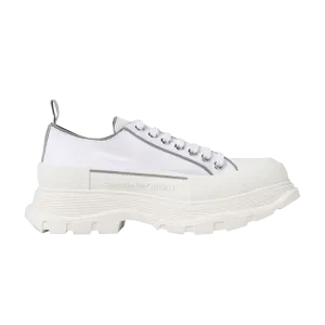Кроссовки Alexander McQueen Alexander McQueen Tread Slick Lace Up 'White Silver', белый