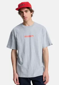 Футболка с принтом «днк-кликер» Quiksilver, Light Grey