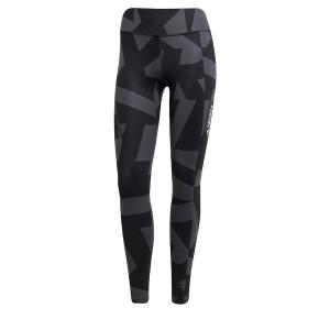 Узкие спортивные брюки ADIDAS TERREX Multi Tights, темно-серый