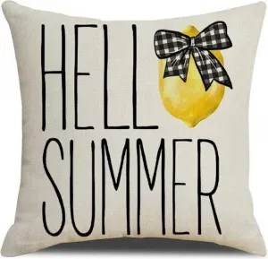 Наволочка 45 x 45 см лимонная HELLO SUMMER POD160 Flamenco Mystique