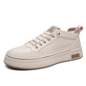 AOKANG Скользоустойчивые легкие дышащие мужские лоу-топ скейтбордские туфли абрикос, цвет Apricot