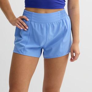 Детские беговые шорты из ткани So, цвет bea blue