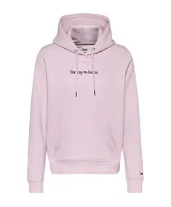 Линейные худи розового цвета Tommy Jeans, розовый