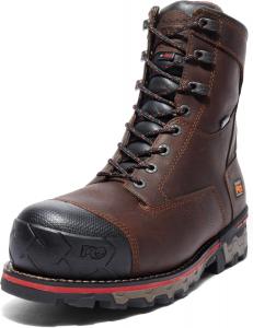 Timberland PRO мужские 6-дюймовые промышленные рабочие ботинки Boondock Comp Toe WP Ins, Brown Tumbled L