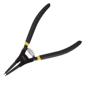 Deli плоскогубцы для внешних прямых стопорных колец из хром-ванадиевой стали, стопорное кольцо, зажим вала, пружинные плоскогубцы, 7 дюймов DL20022 (5 шт.)