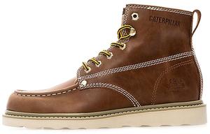 Ботинки Cat Glenrock Mid, коричневый/желтый