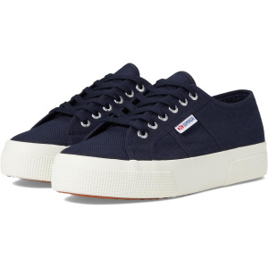 Кроссовки 2740 Platform Superga, цвет Navy/Full Avorio