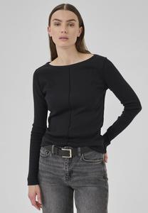 Топ My Essential Wardrobe MANDY BOATNECK LS, Black