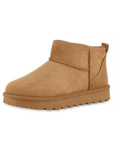 Ботильоны VAN HILL Winter Boots Estelle, светло-коричневый