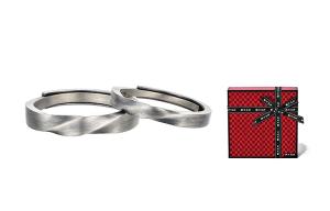 MYSH Кольцо из стерлингового серебра 925 пробы Unisex Silver