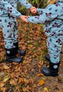 Утепленные водонепроницаемые резиновые сапоги Geggamoja, Black