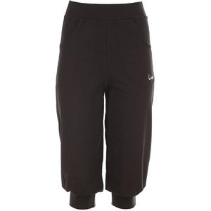 Тренировочные брюки с высокой талией 3/4 wbe12 Winshape, черный