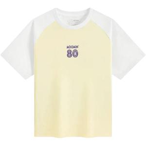 Детская футболка Antakids, желтый/белый