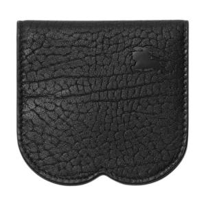 Burberry Текстурированный кожаный картхолдер женский черный