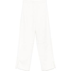 Широкие брюки JIL SANDER, молочно-белый