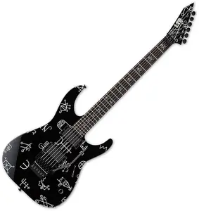 ESP LTD KH-DEMONOLOGY Гитара подписи Кирка Хэммета с кейсом Tombstone
