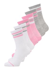 Носки CONVERSE WORDMARK, Grey/Rose/White