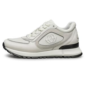 Амортизирующие противоскользящие повседневные туфли мужские ZRO, белые