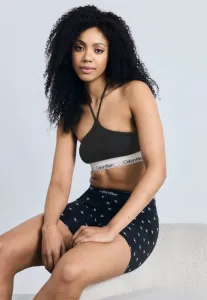 Бюстгальтер-Топ без подкладки из хлопка и модала. Calvin Klein Underwear, Black